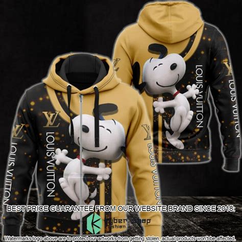 snoopy louis vuitton hoodie